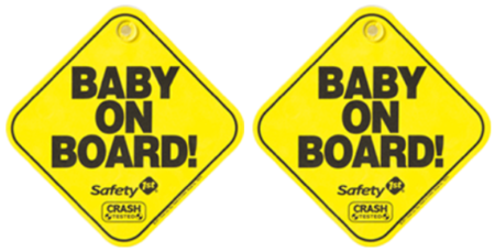 FREE Baby On Board Sign + FREE Shipping