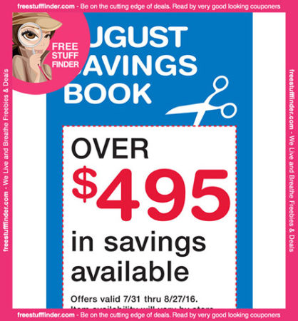 *NEW* Walgreens August Coupon Booklet Preview (7/31 – 8/27)