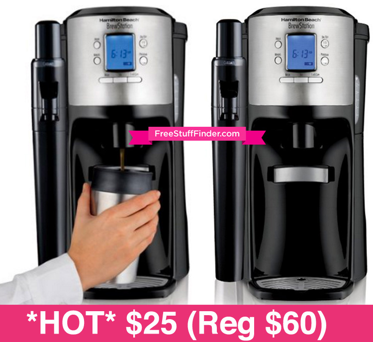 *HOT* 25 (Reg 60) Hamilton Beach BrewStation Maker Free Stuff Finder