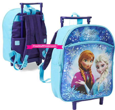 frozen rolling backpack
