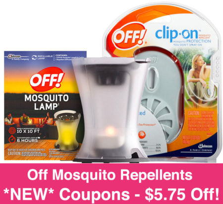 *NEW* $5.75 in Off! Mosquito Repellent Coupons (Print Now!)