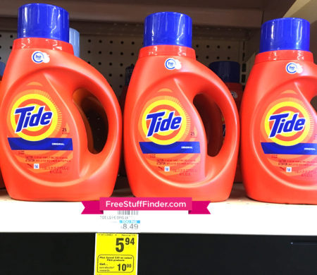 *HOT* $0.06 Per Load Tide Liquid Laundry Detergent at CVS