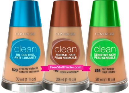 *NEW* 30% Off CoverGirl Clean Foundation Cartwheel + Deal