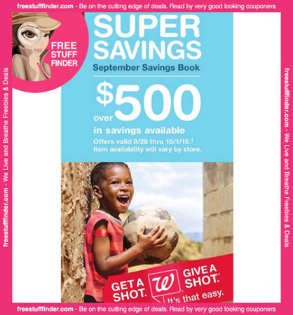*NEW* Walgreens September Coupon Booklet Preview (8/28 – 10/1)