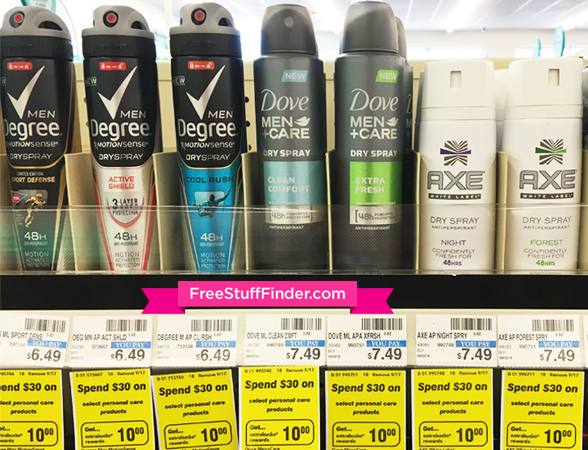 *HOT* Win FREE Axe, Degree, Dove Men Grooming Prize Pack + Deal at CVS