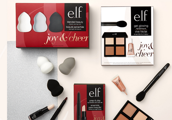 FREE 4-Piece Makeup Bag with $10 Purchase at e.l.f. Cosmetics ($15 Value!)