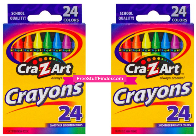 *HOT* $0.47 Cra-Z-Art 24Ct Crayons + FREE Store Pickup (Stock Up Price!)