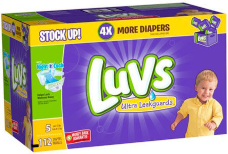 *HOT* $8 (Reg $17) Luvs Big Box Diapers at Family Dollar