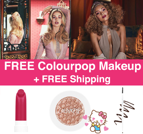 FREE Colourpop Makeup + FREE Shipping (HURRY!)