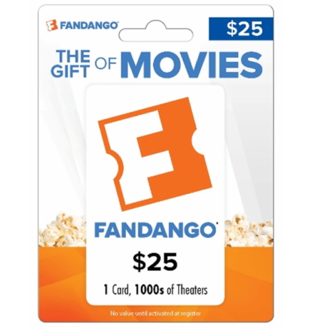 *HOT* $25 Fandango Gift Card, Just $10! - HURRY!