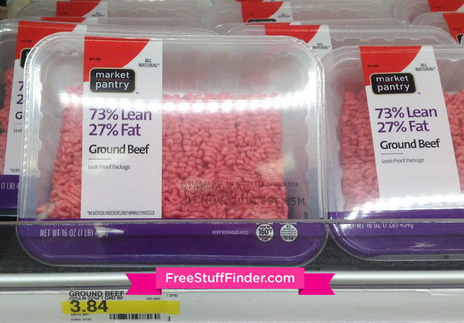 *RARE* 25% Off Market Pantry Ground Beef Cartwheel Offer (Load Now!)