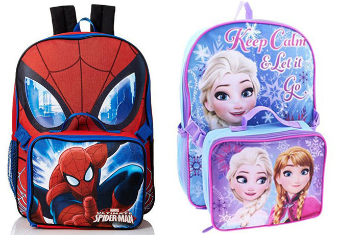 backpack and lunchbox
