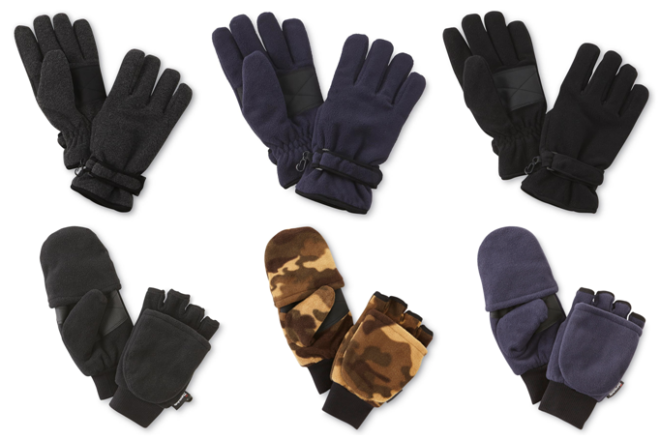$5.95 (Reg $20) NordicTrack Men’s Winter Gloves + FREE Pickup