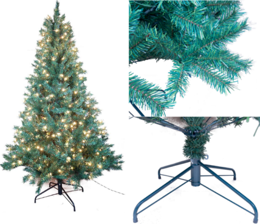 $49.99 (Reg $160) Trim-A-Home 7' Pre-Lit Christmas Tree + FREE Shipping