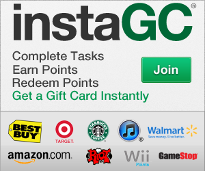 Earn FREE Gift Cards & Cash with instaGC (INSTANT Cashout)
