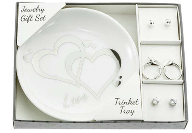 $6.79 (Reg $60) 3-Pair Earring Gift Sets With Tray + FREE Store Pickup