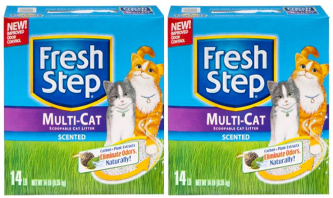*High Value* $6.75 in NEW Fresh Step Litter Coupons + Target Deals
