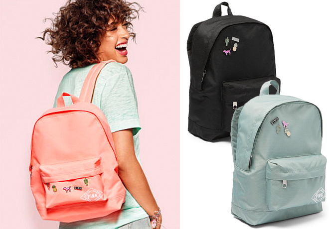 free mini backpack with  65  victoria u0026 39 s secret pink