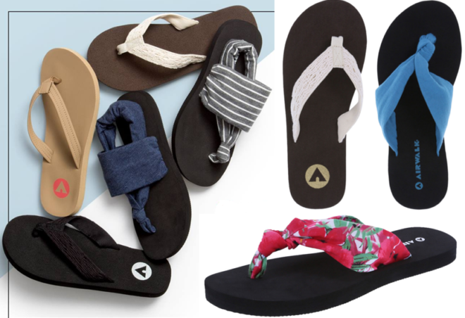 Payless airwalk slippers outlet