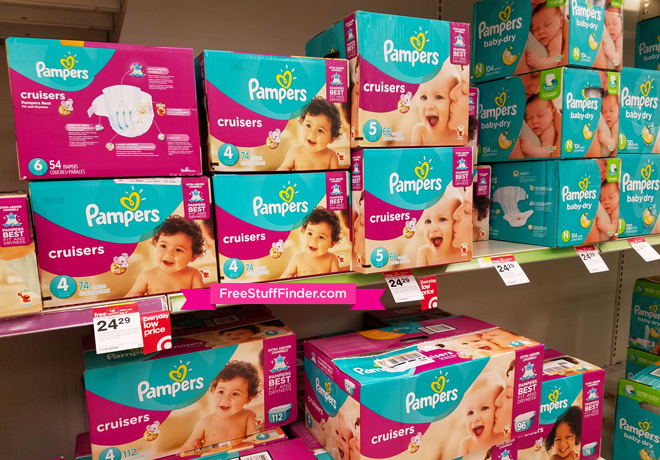 *HOT* $13.14 (Reg $25) Pampers Easy-Ups & Cruisers Boxed Diapers at Target