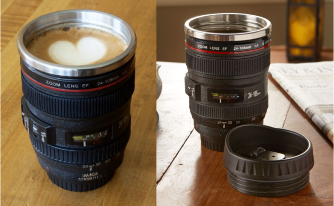 $8.99 (Reg $30) Camera Lens Coffee Mug + FREE Shipping