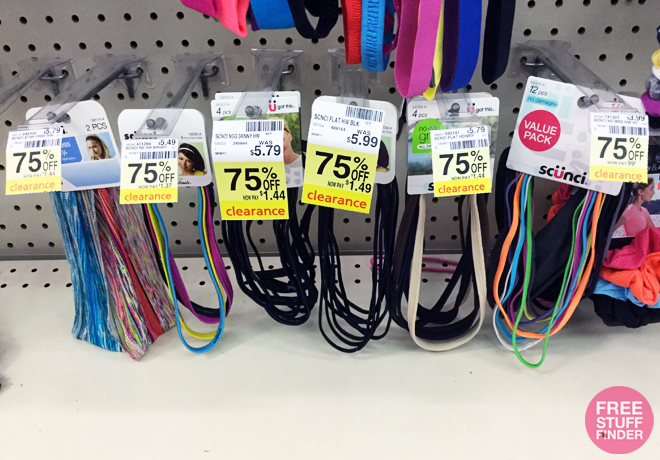 clearance find  75  off hair accessories at cvs  starting at only  0 79