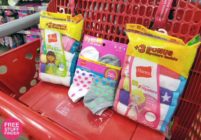 *HOT* FREE $5 Target Gift Card with Three Hanes Underwear & Socks Purchase