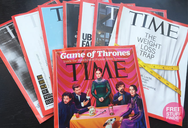 HURRY! FREE 1-Year Time Magazine Subscription (RARE Offer!)