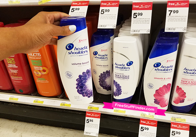 $2.70 (Reg $5.95) Head & Shoulders Shampoo at Target