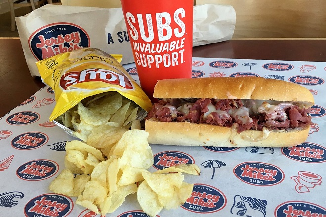 jersey mike's free chips and drink 2019