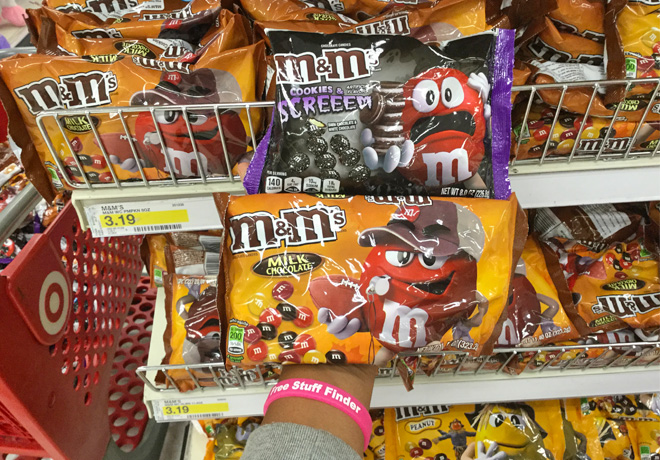 *HOT* $1 (Reg $3.20) M&Ms Halloween Candy Bags at Target