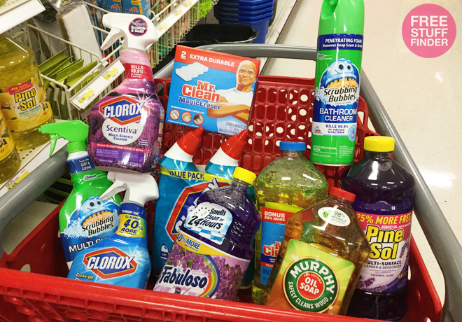 FREE $5 Gift Card with Cleaning Supplies Purchase at Target (From $1.01!)