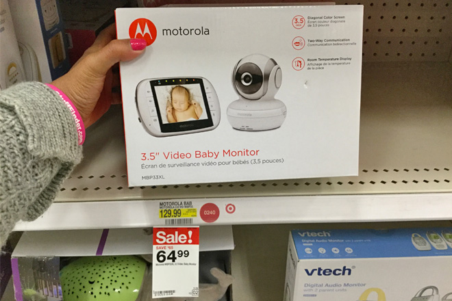Hot 55 24 Reg 130 Motorola Video Baby Monitor Free Shipping Today Only Free Stuff Finder