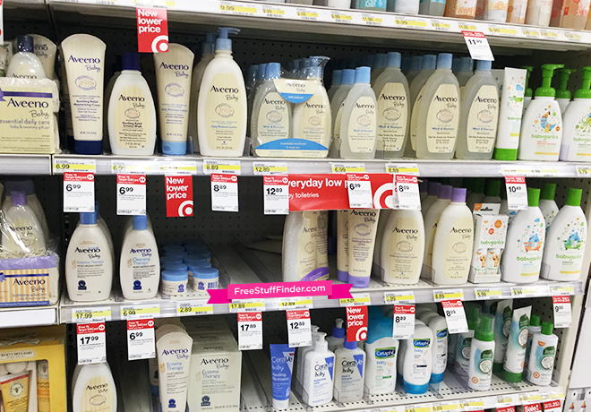  3 99 Reg 7 Aveeno Baby Products At Target Free Stuff Finder