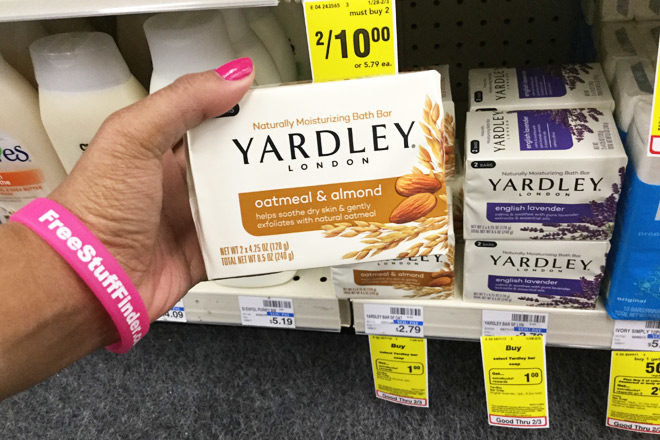 $1.79 (Reg $2.79) Yardley Bar Soap 2-Pack at CVS (No Coupons Needed!)