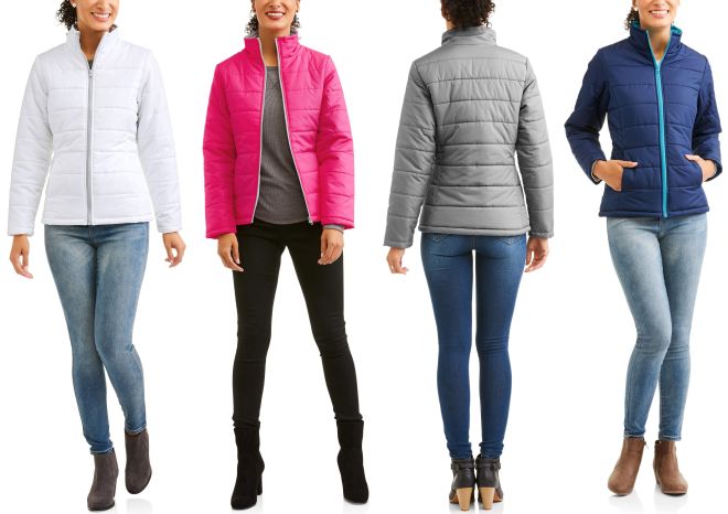 faded glory bubble jacket