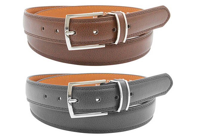 *HOT* $8.99 (Reg $100) TWO Men's Genuine Leather Belts + FREE Shipping