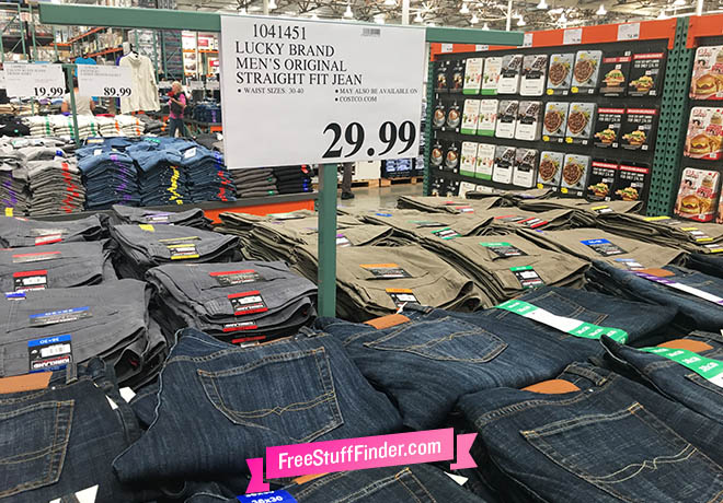 $ Calvin Klein & Lucky Brand Men's Jeans at Costco | Free Stuff Finder