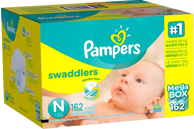 $ Pampers Mega Box Diapers & 800-Count Baby Wipes + FREE Shipping |  Free Stuff Finder