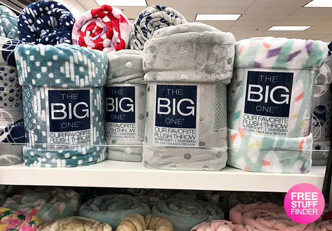 The Big One Supersoft Plush Throws for ONLY $8.49 + FREE Pickup ...