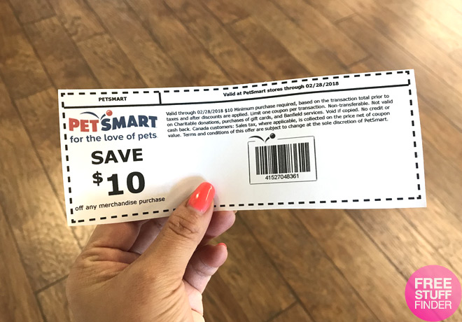*HOT* $10 Off $10 Petsmart Purchase Coupon = FREE Food, Litter & Toys (Print Now!)