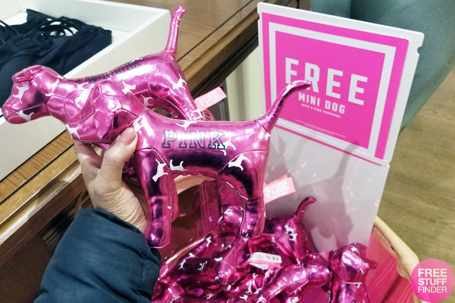 Victoria’s Secret: FREE Mini Dog with PINK Purchase + 20% Off One Item (Last Day!)