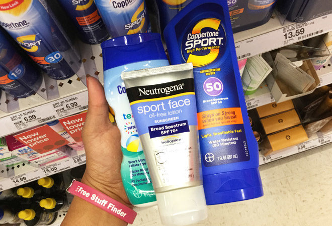 HURRY! Score Sunscreen for ONLY $2.66 Per Bottle from Target Online (No Coupons!)