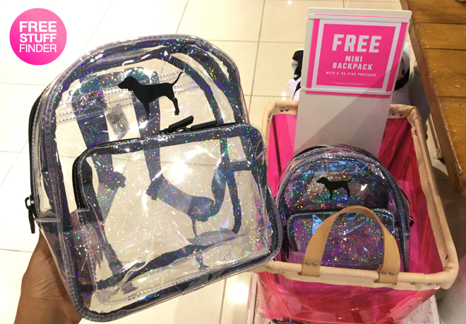 pink mini backpack victoria's secret