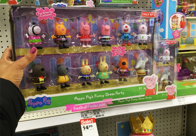Peppa pig fancy dress party figures shop