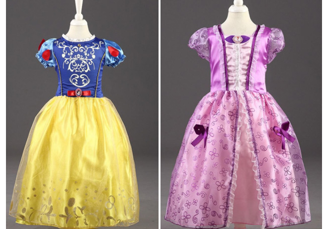 Disney Princess Dress-Up Dress Only $13.99 (Reg $30) – Belle, Rapunzel ...