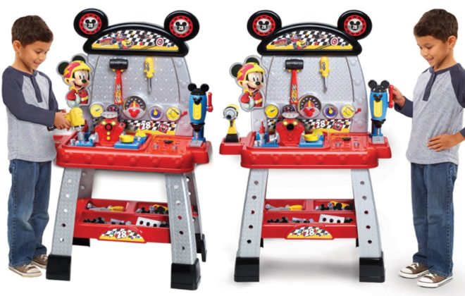 Disney Junior Mickey s Pit Crew Workbench ONLY 28 FREE Store Pickup 