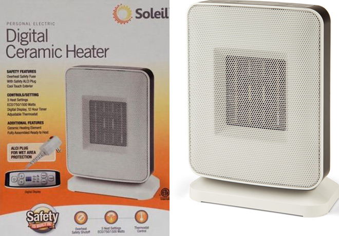 Walmart Soleil Portable Space Heater For Just 9 88 Free Pickup Regularly 40 Free Stuff Finder