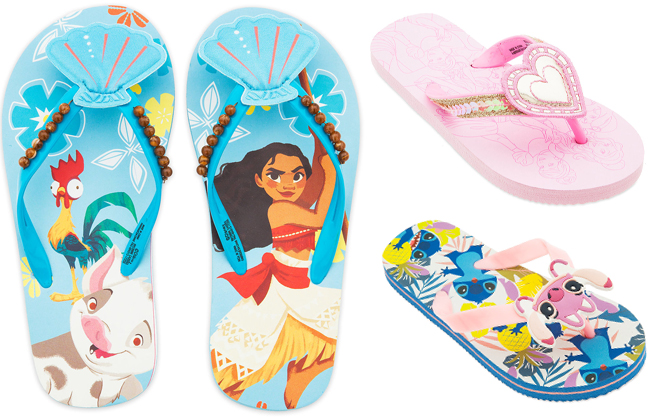 Disney Store: Kids Flip Flops ONLY $3.19 (Regularly $8)