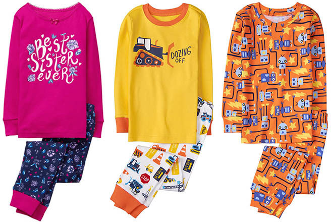 Gymboree: Pajama Sets from ONLY $5.58 + FREE Shipping (Regularly up to $29.95)